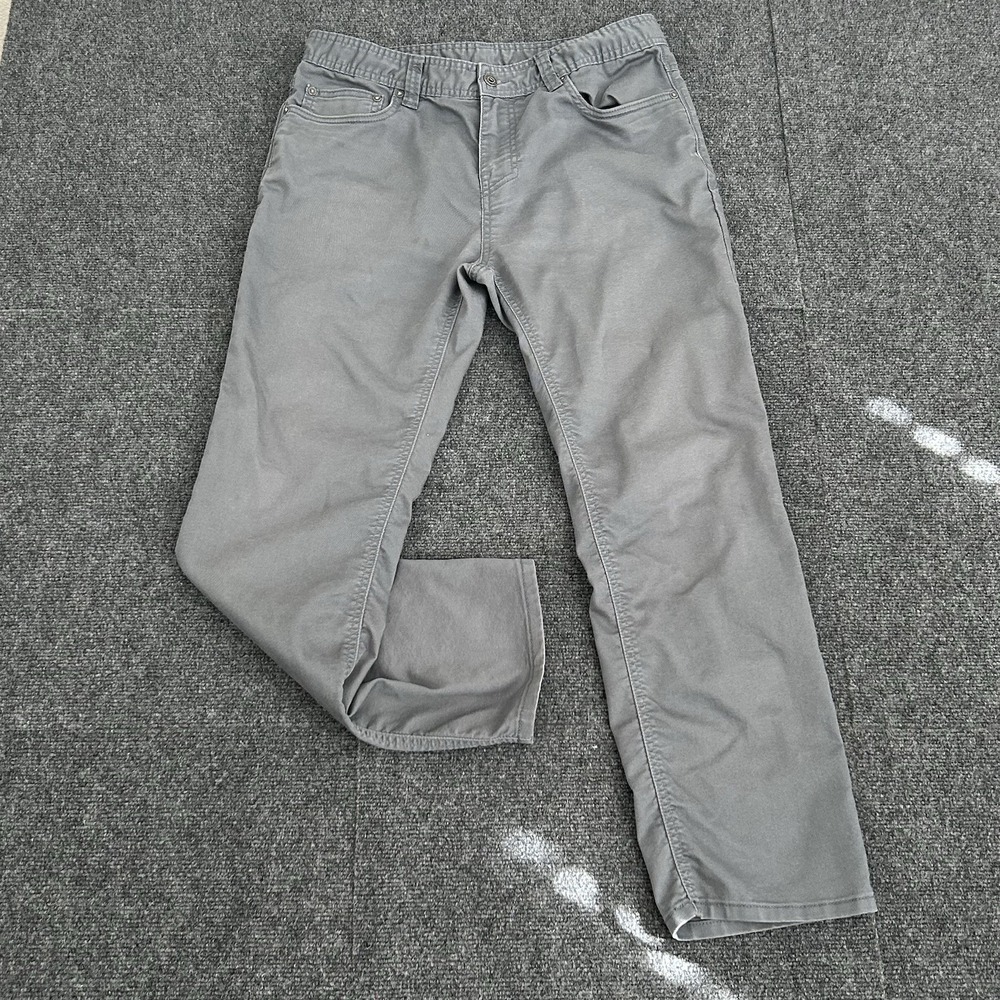 Prana Slim Straight Jeans in Gray